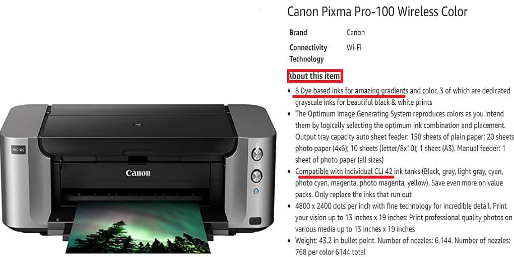 Canon Pixma Printer for Vinyl