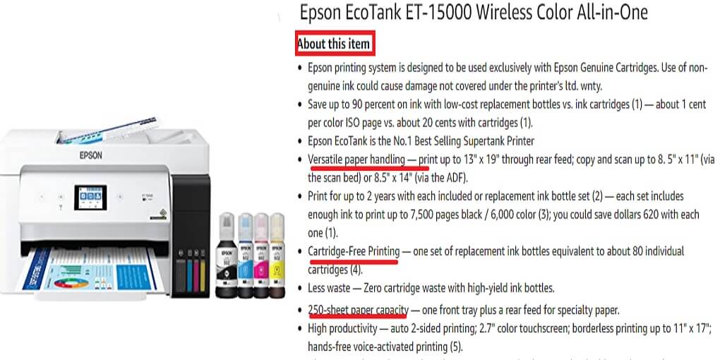 Epson Wireless Printer for Vinyl